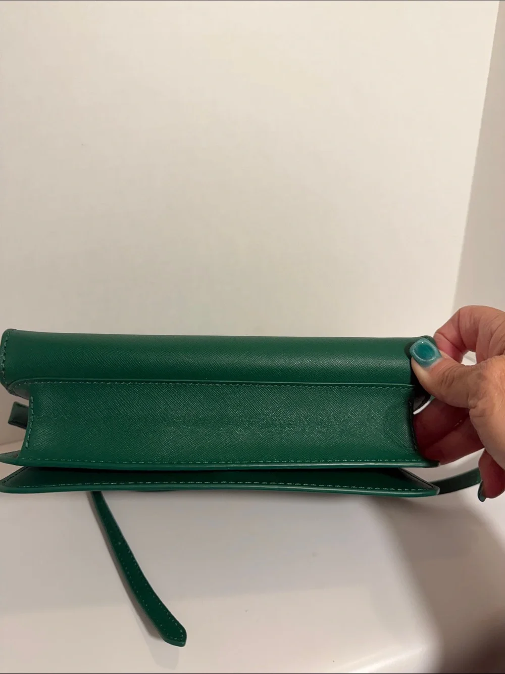 Tori Burch Emerald Green Crossbody Purse-NWOT - Picture 7 of 7